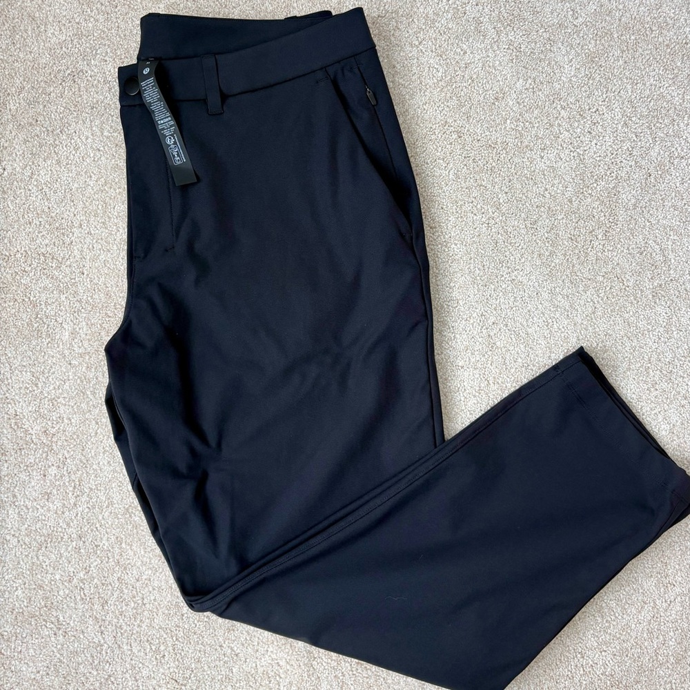 Lululemon Athletica ABC Men's Black Classic Fit Trouser